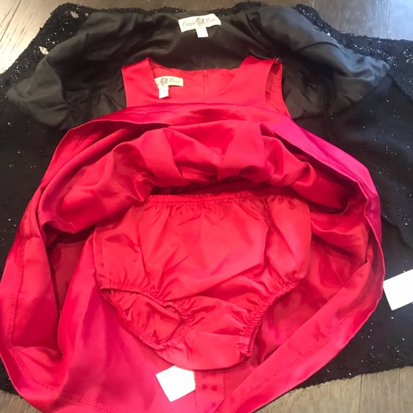 Purple Rose Toddler Dress 3 pieces set (from Hundson's Bay) - Picture 6 of 7